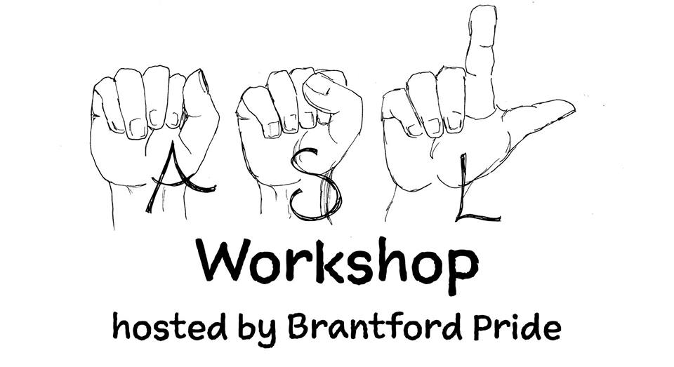 QueerEvents.ca - ASL Workshop - Community event listing