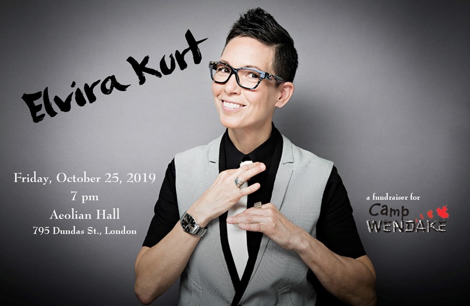 QueerEvents.ca - London event listing - Elvira Kurt Live in London 