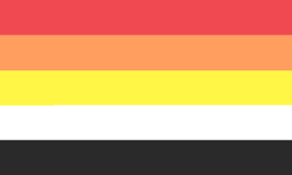 QueerEvents.ca - Queer Flags - Akiosexual/Lithosexual Flag Image