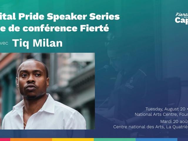 QueerEvents.ca - Ottawa event listing - Speaker Series Tiq Milan