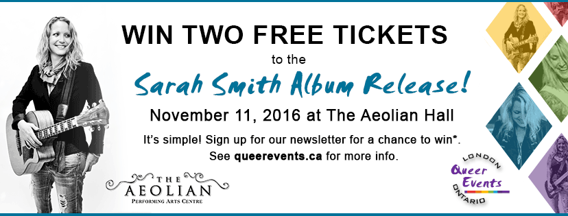 Queer Events - Special Offer for Sarah Smith Event