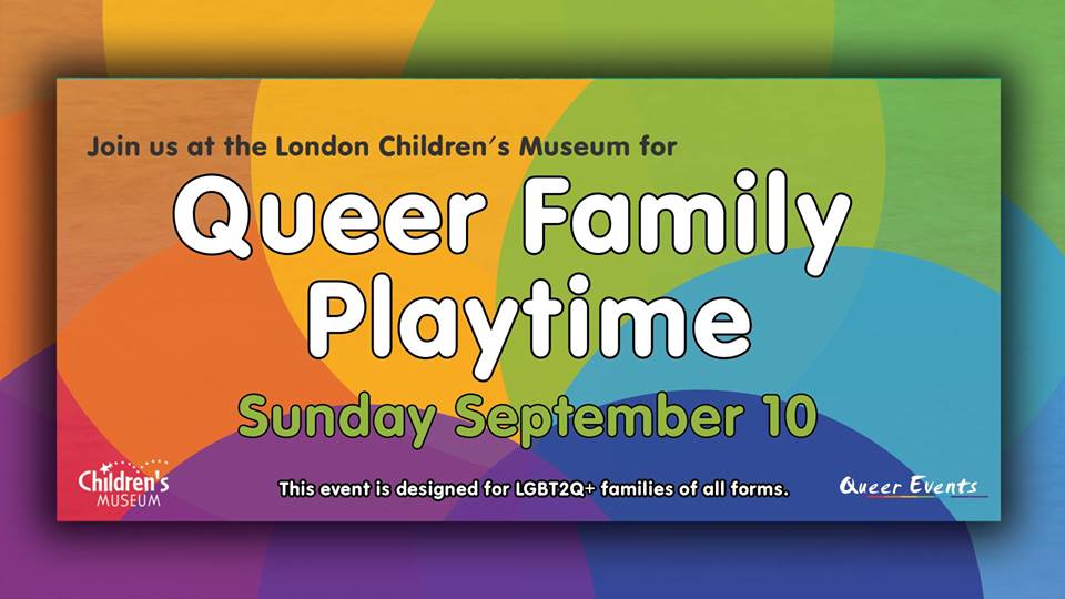Queer Events presents Queer Family Playtime - Event Banner