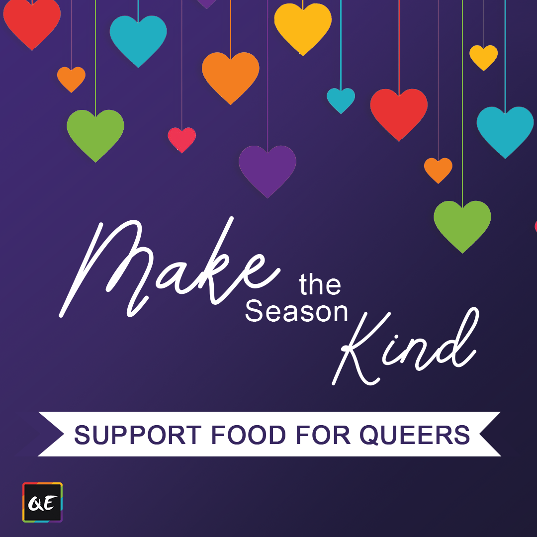 support food for queers program for giving tuesday