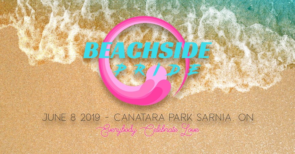 QueerEvents.ca - Sarnia event listings - beachside pride 