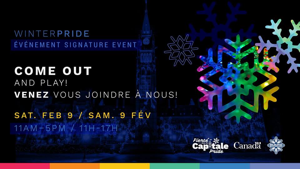 QueerEvents.ca - Ottawa winter pride event listing - Come out and play!
