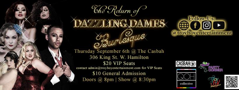 QueerEvents.ca - hamilton event - dazzling dames