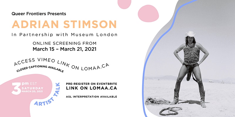 QueerEvents.ca-London-EventListing-LOMAA- Adrian Stinson