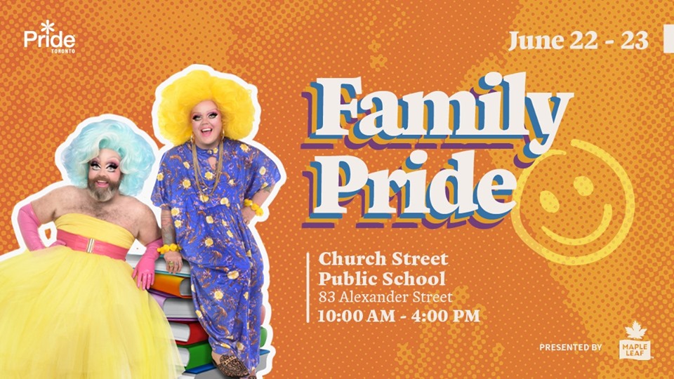 QueerEvents.ca - Toronto event listing - Family Pride 2019 event banner