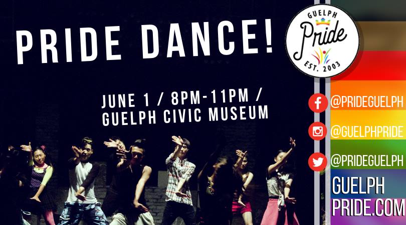 QueerEvents.ca - Guelph  pride event listing -  Pride Dance