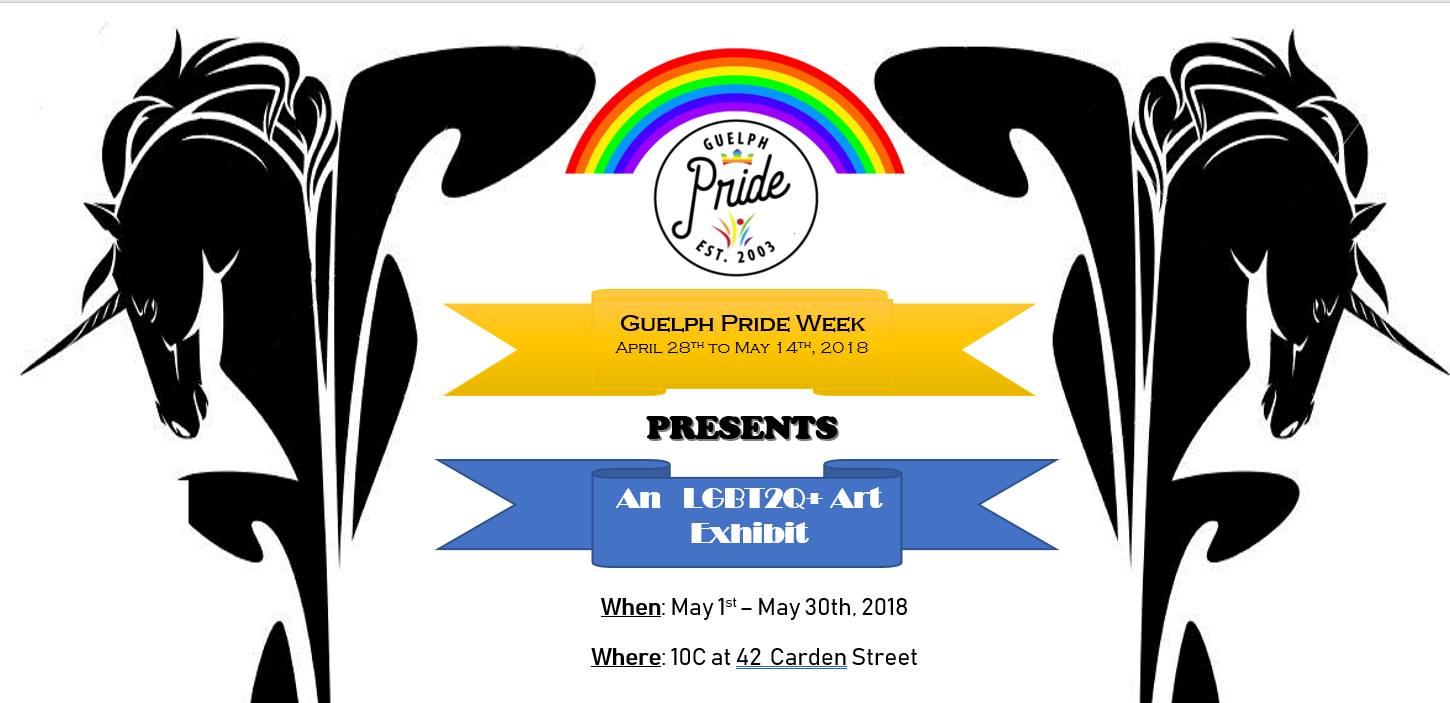 QueerEvents.ca - Guelph Pride - 2018 Art Exhibit