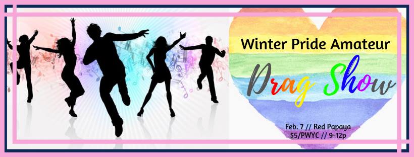 QueerEvents.ca - Guelph Winter Pride event listing - Amateur Drag Show