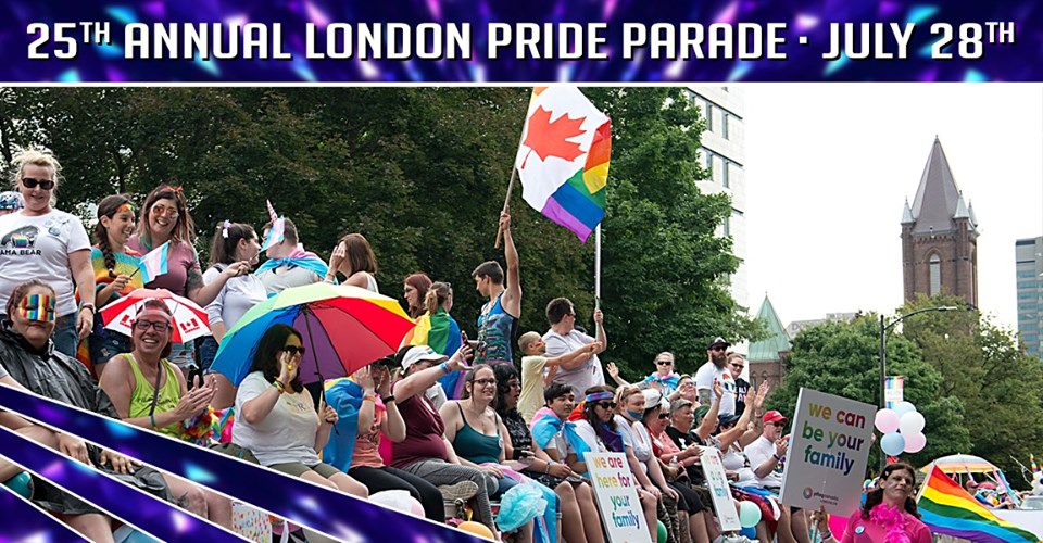 QueerEvents.ca - London event listing - Annual London Pride Parade 2019