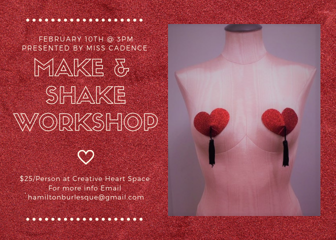 QueerEvents.ca - Hamilton event listing - Makers & Shakers Workshop banner image