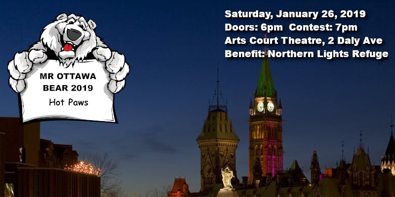 QueerEvents.ca - Ottawa Event Listing - Mr. Bear Ottawa 2019 Banner