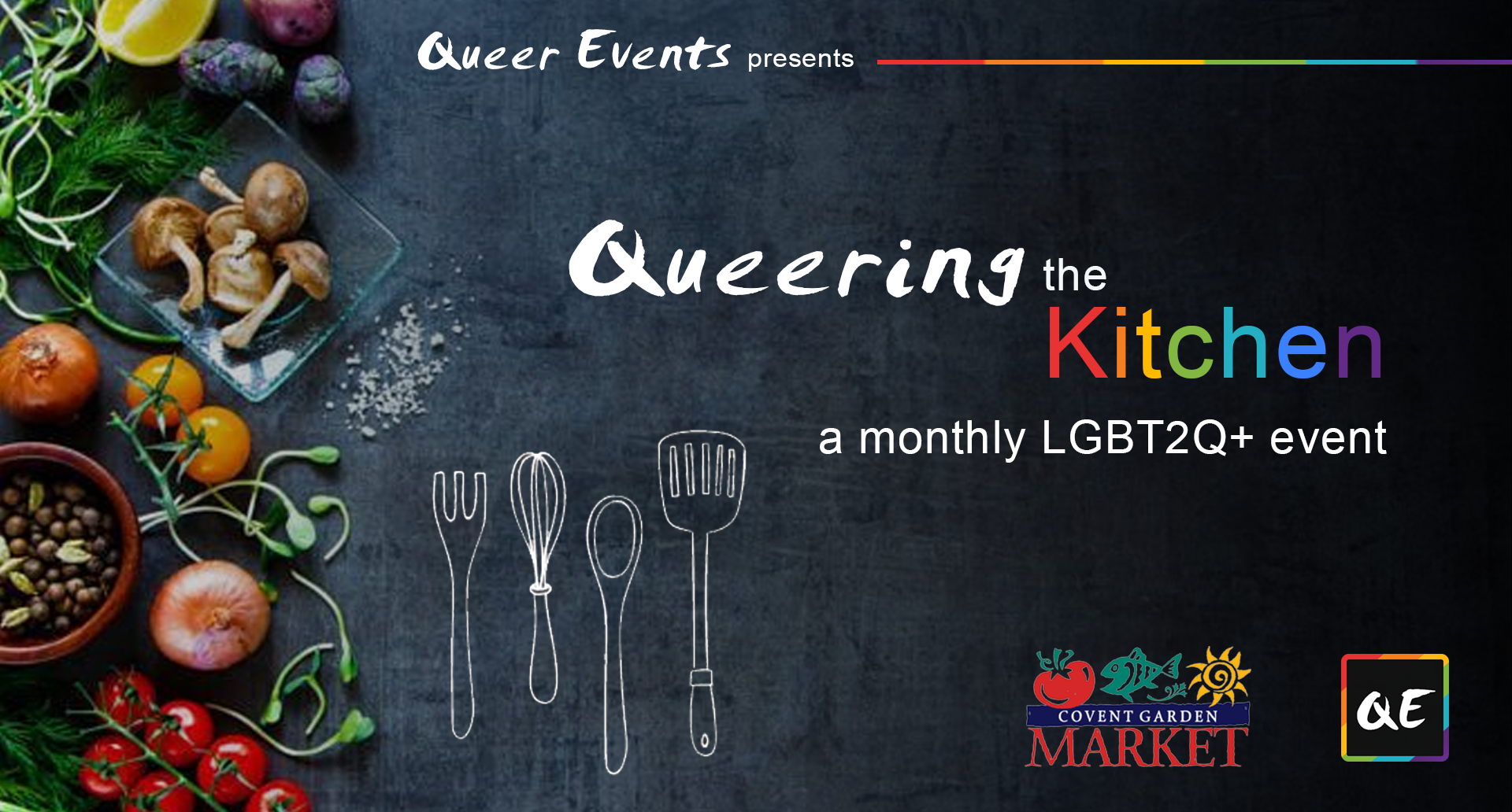 QueerEvents.ca - London event listing - Queering the Kitchen presented by QE