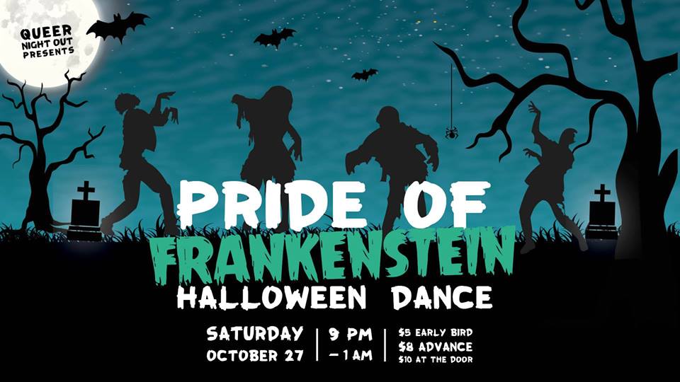 QueerEvents.ca - Hamilton event listing - Halloween Dance Party 2018
