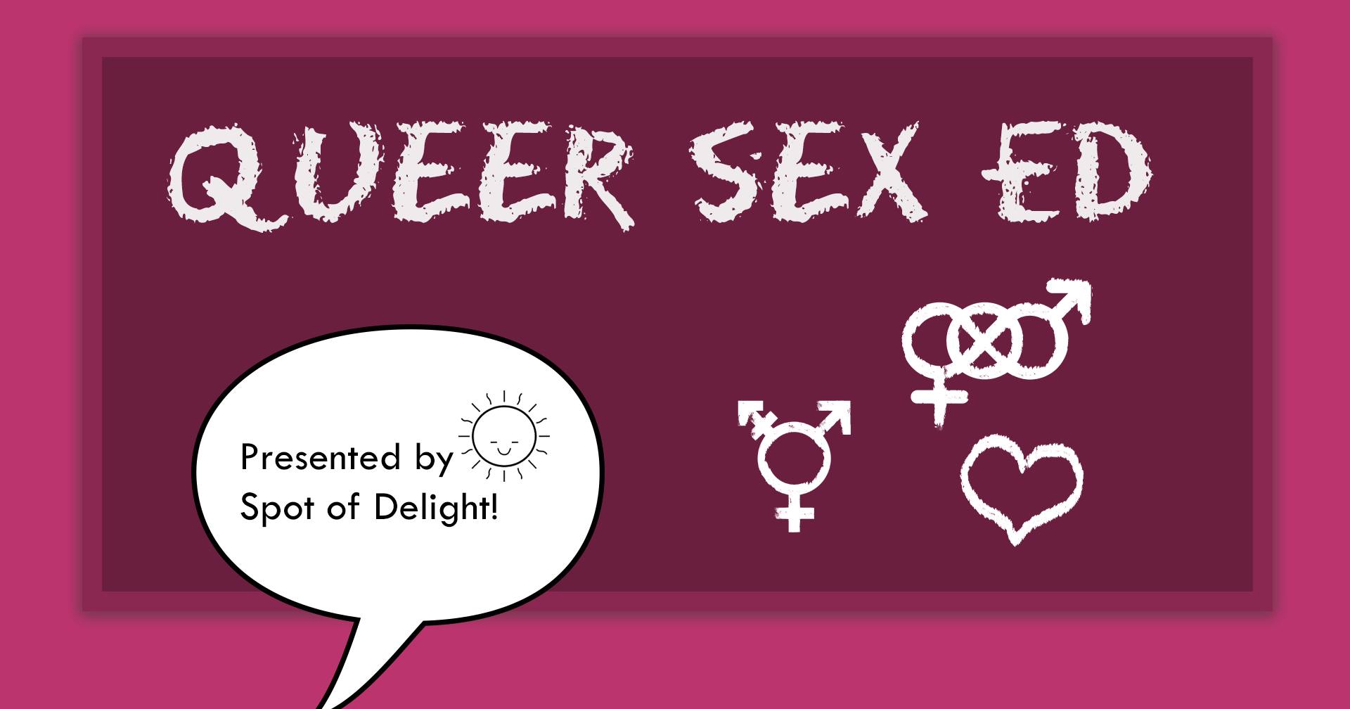 QueerEvents.ca - London event listing - Queer Sex Ed