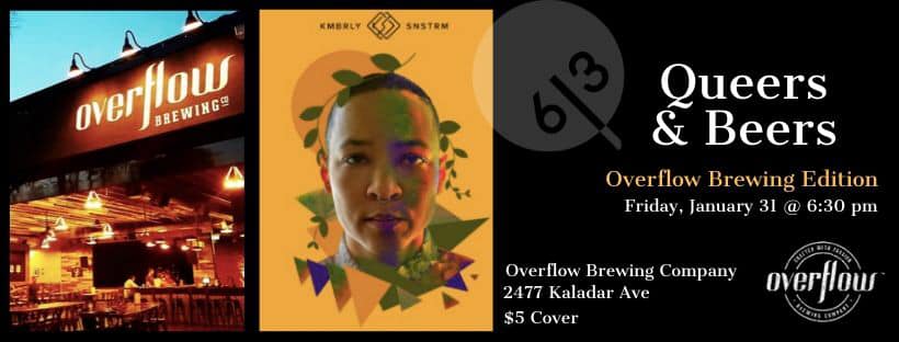 QueerEvents.ca - Ottawa event listing - Queers & Beers - January 2020 banner