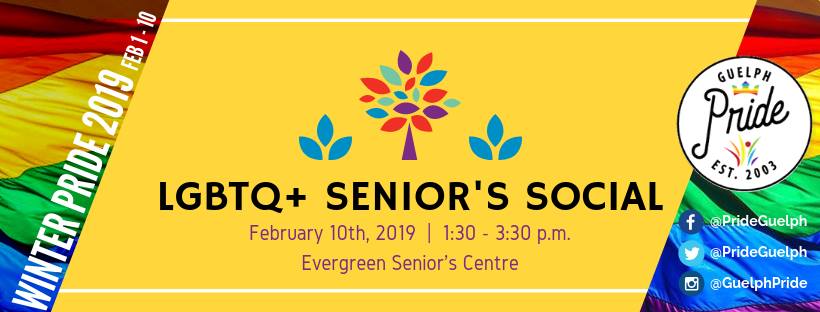 QueerEvents.ca - Guelph event listing - Senior Social