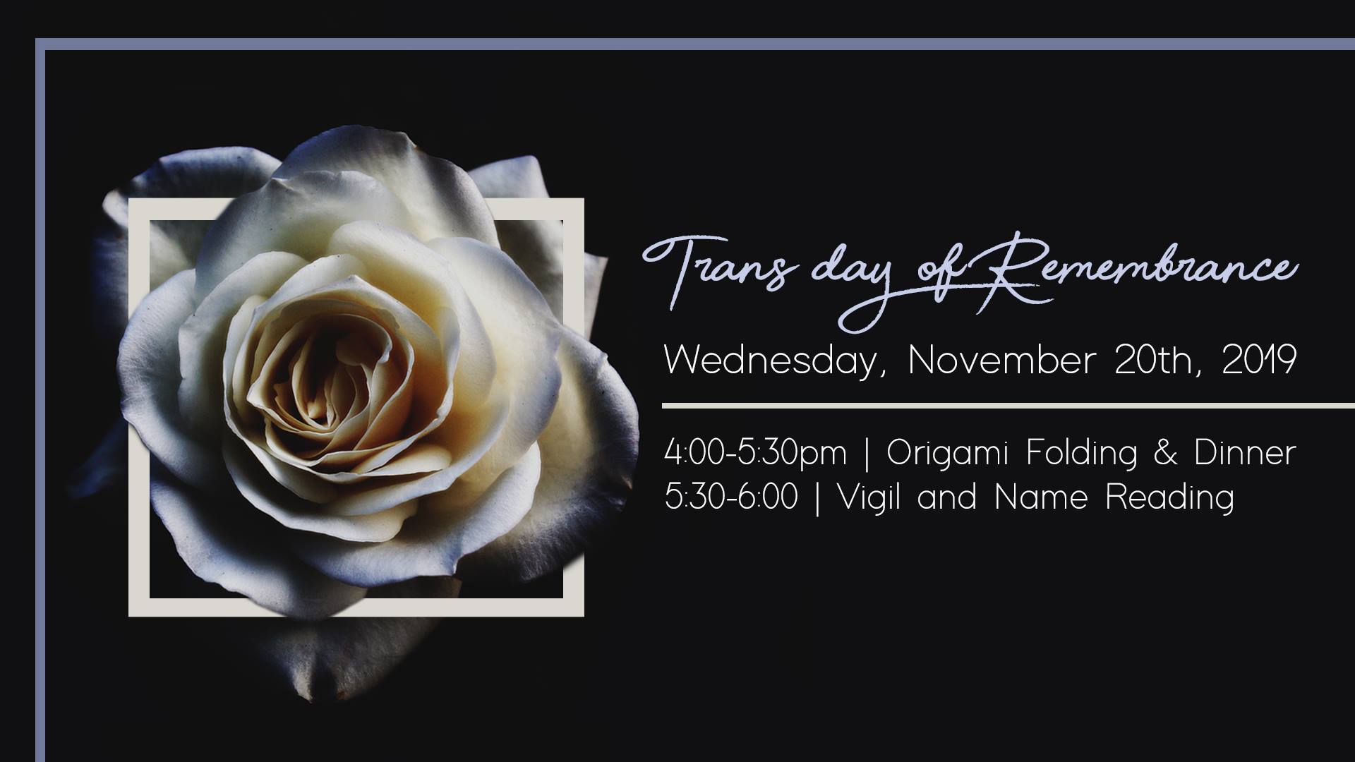 QueerEvents.ca - Toronto event listing - TDOR event