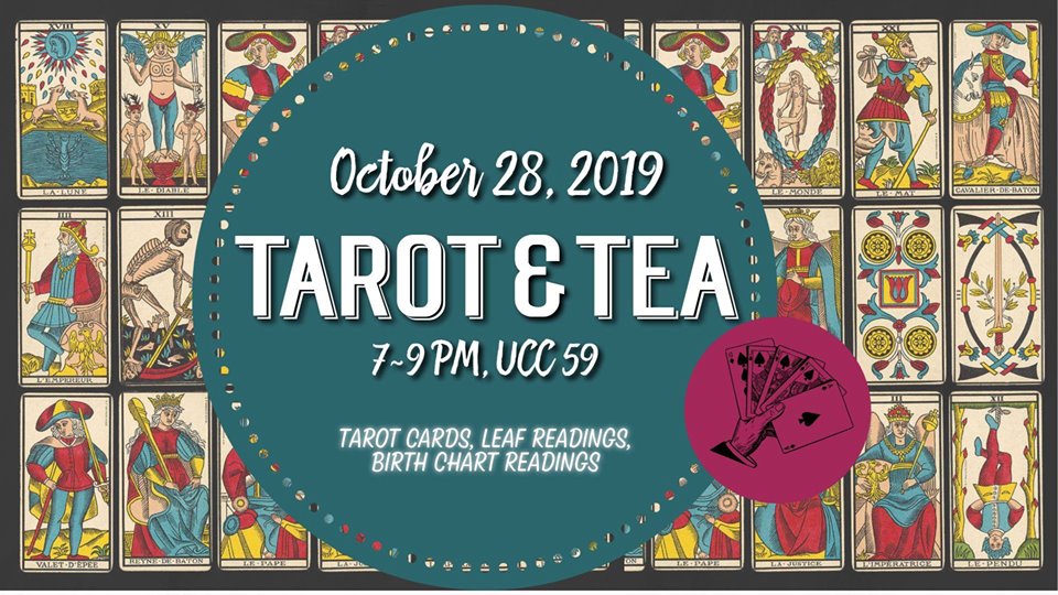 QueerEvents.ca - London event listing - Spectrum UWO - Tarot & tea