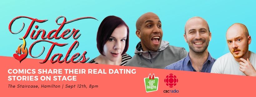 QueerEvents.ca - Hamilton event listing - Tinder Tales Comedy Show