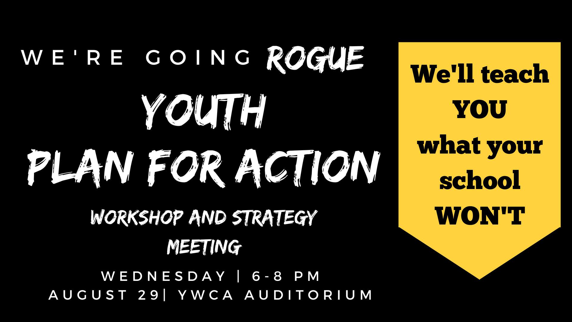 QueerEvents.ca - hamilton event - Youth Plan for Action banner