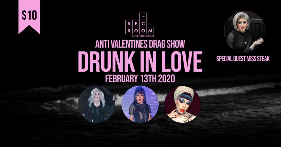 QueerEvents.ca - London event listing - Anti Valentine's Drag Show event banner