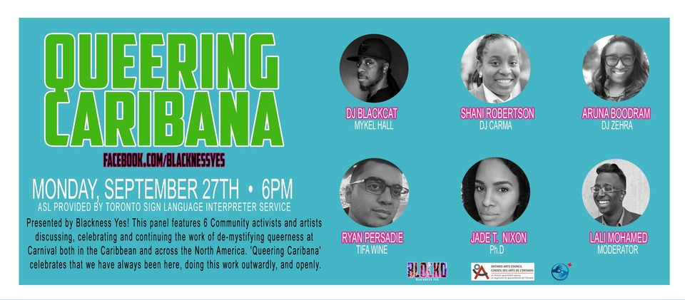 queerevent.ca - community event listing - queering caribana september 2021