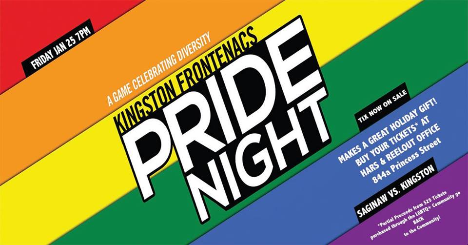 QueerEvents.ca - Banner -Frontenacs Pride Night