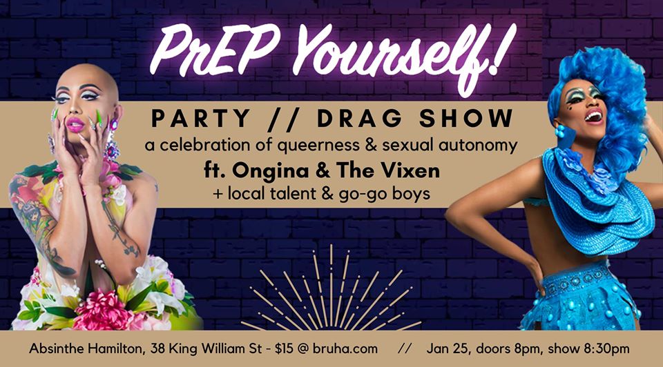 QueerEvents.ca - Hamilton event listing - PrEP Yourself event banner