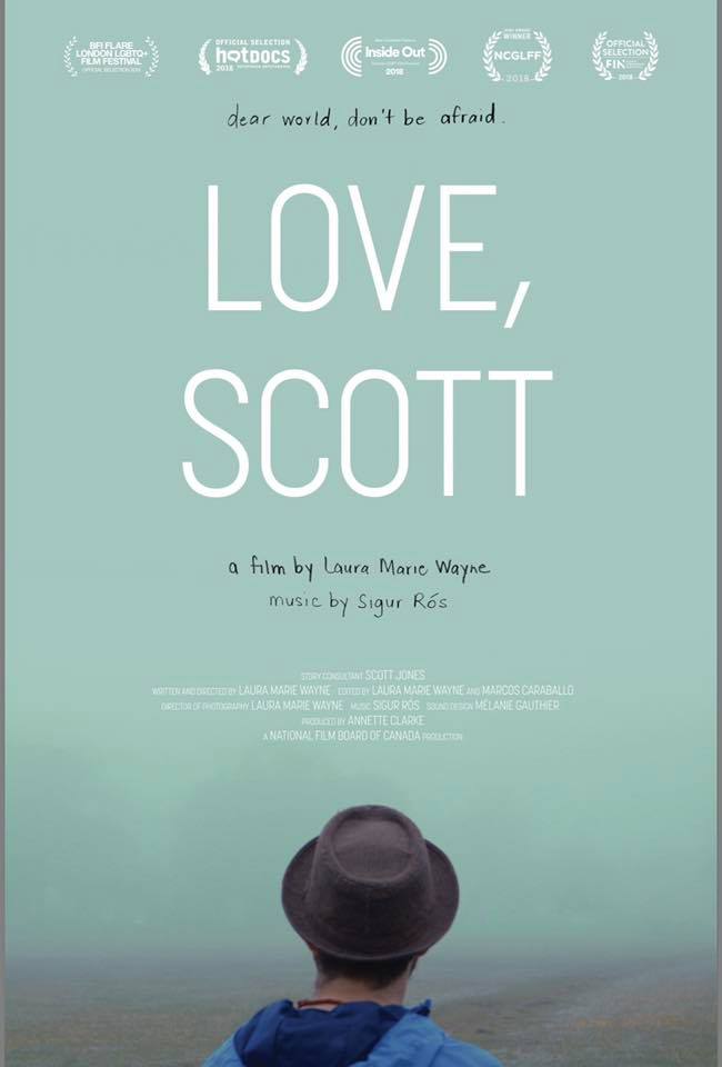 QueerEvents.ca - Film Listing - Love, Scott Film Poster image