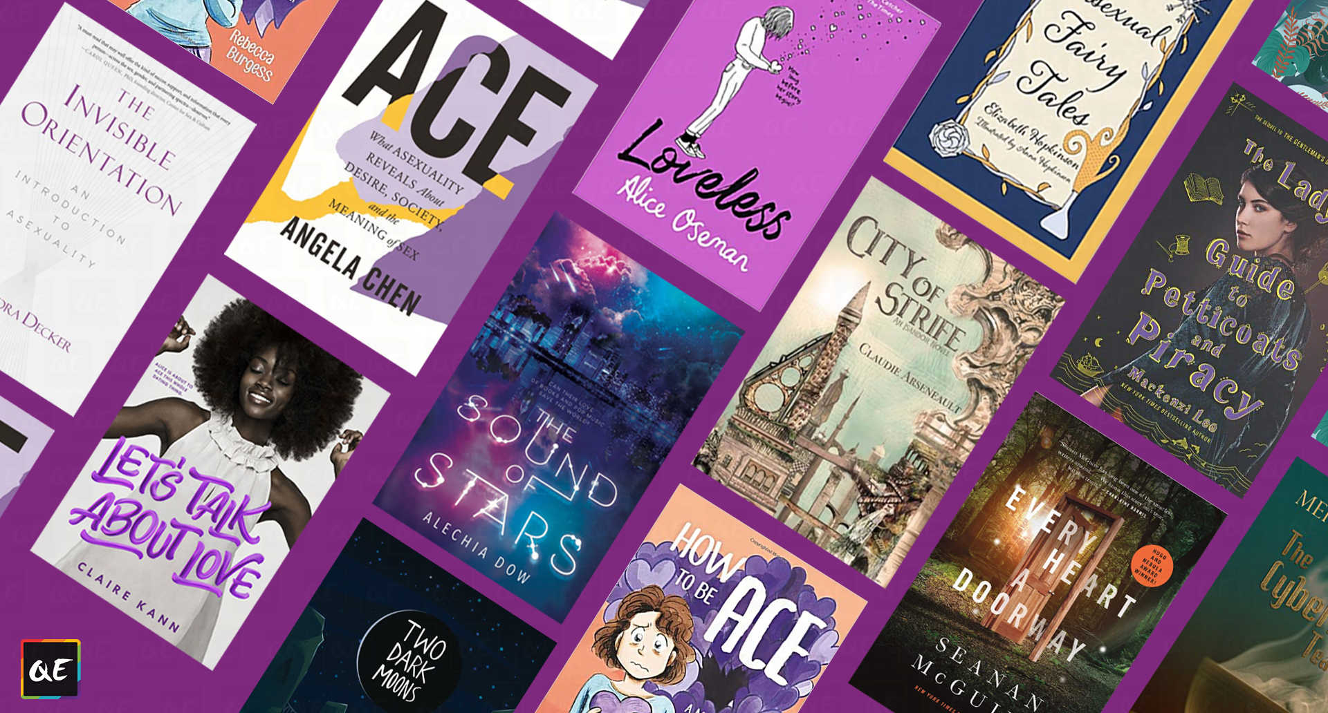QueerEvents.ca - Banner - Asexual Books