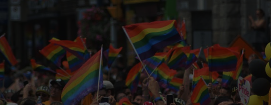 QueerEvents.ca - History of Pride Flag - Post Banner