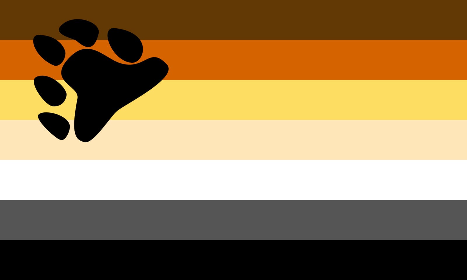 QueerEvents.ca - Queer Flags - Bear Flag Image