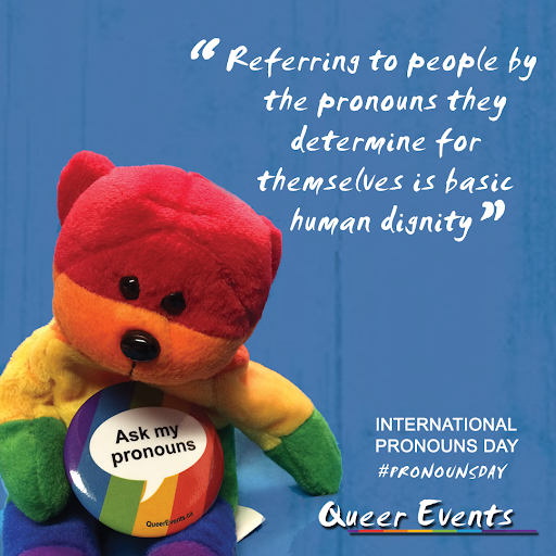 QueerEvents.ca - International Pronouns Day - Post image