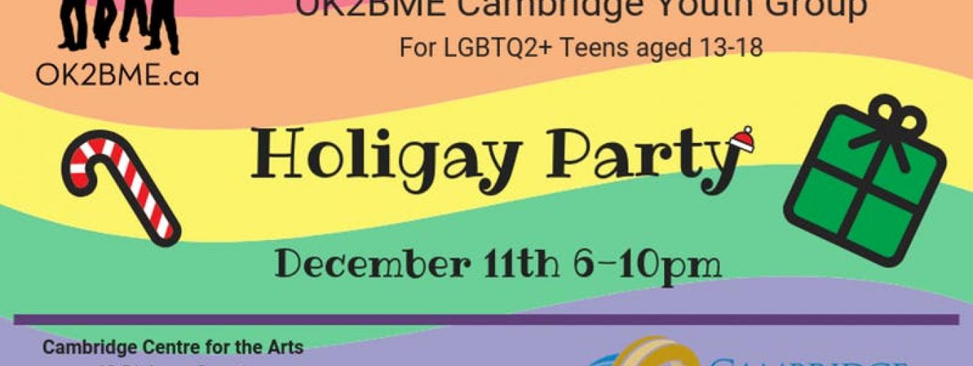 QueerEvents.ca - Cambridge Event Listing - Holigay Party