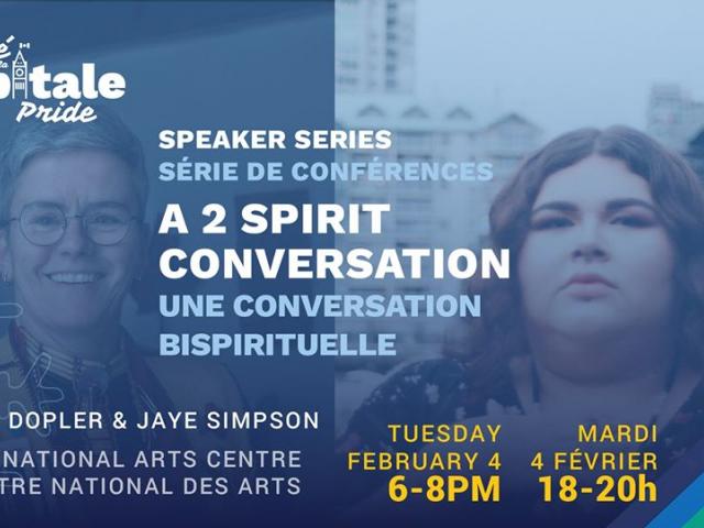 QueerEvents.ca - Ottawa event listing - 2-Spirit Conversation - event banner