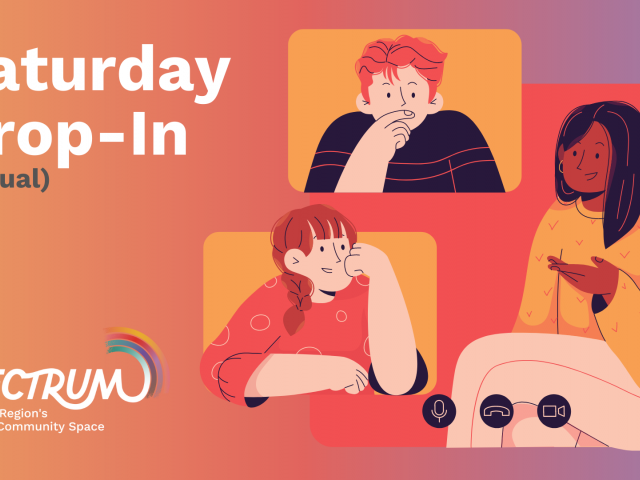 queerevents.ca community event listing - spectrum waterloo saturday drop-in