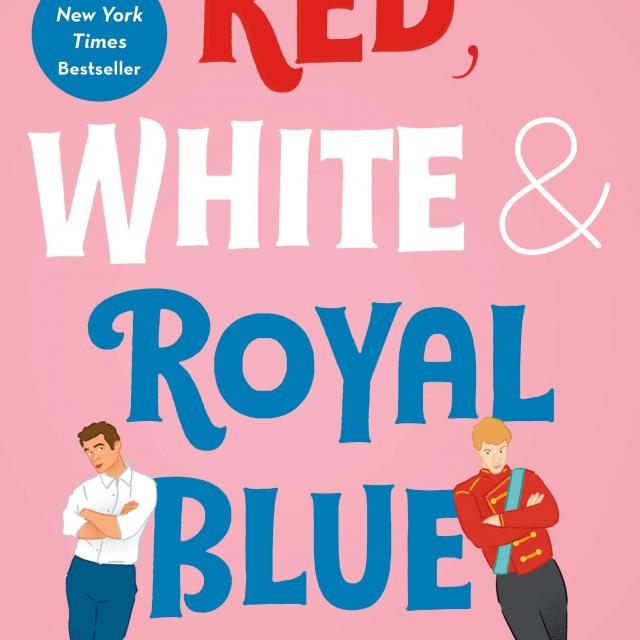 QueerEvents.ca - Queer Media - Book Cover - Red, White & Royal Blue