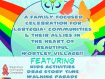 queerevents.ca - queer community event listing - wortley pride july 2022 event poster